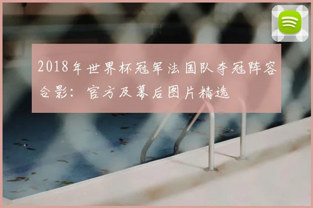 2018年世界杯冠军法国队夺冠阵容合影：官方及幕后图片精选