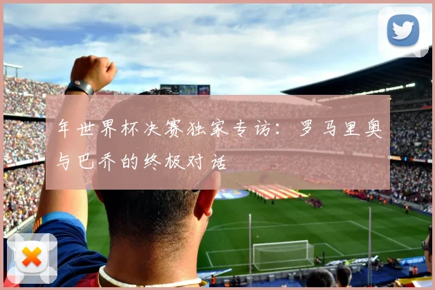 年世界杯决赛独家专访：罗马里奥与巴乔的终极对话