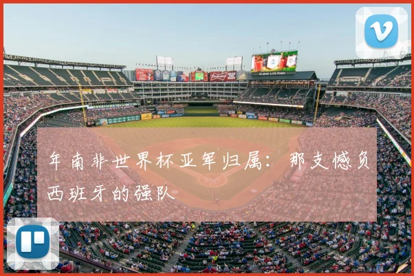 年南非世界杯亚军归属：那支憾负西班牙的强队